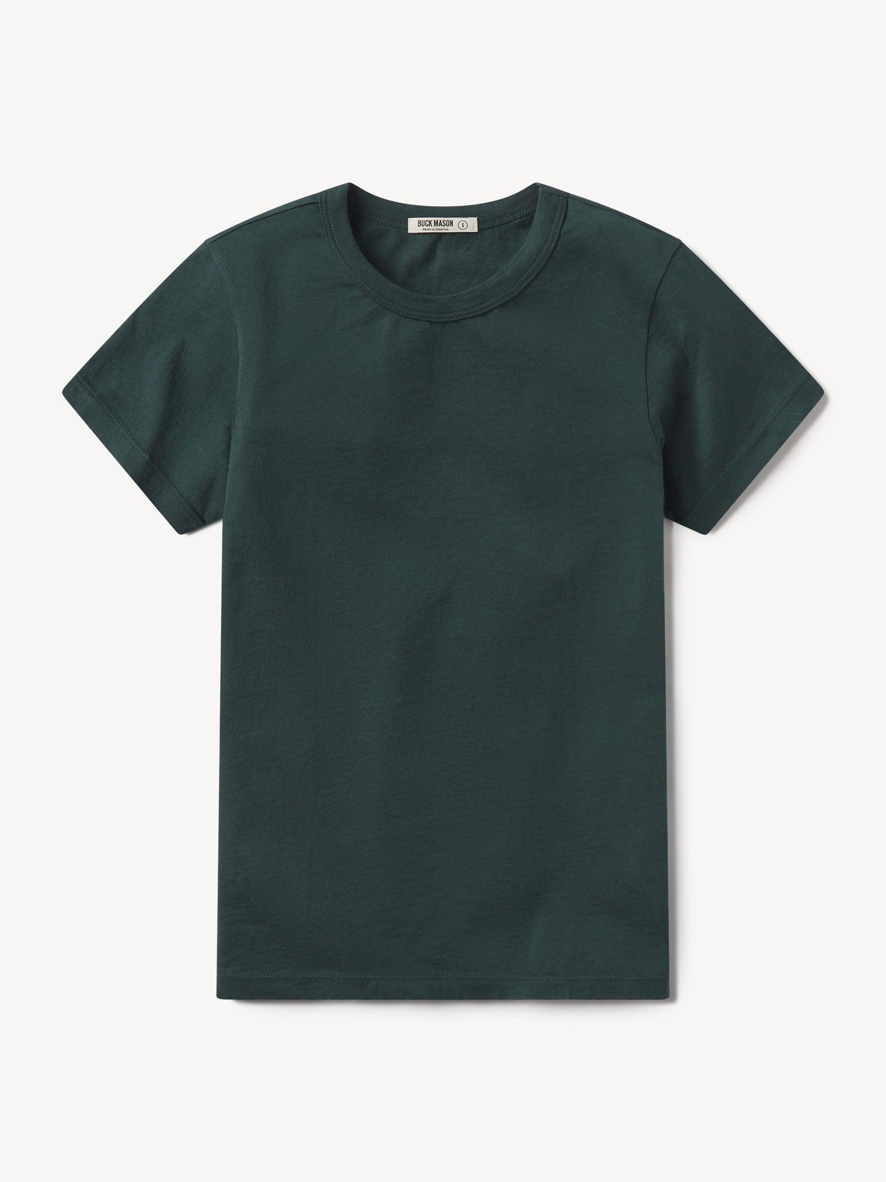 Seagrass Pima Slim Crew Product Image