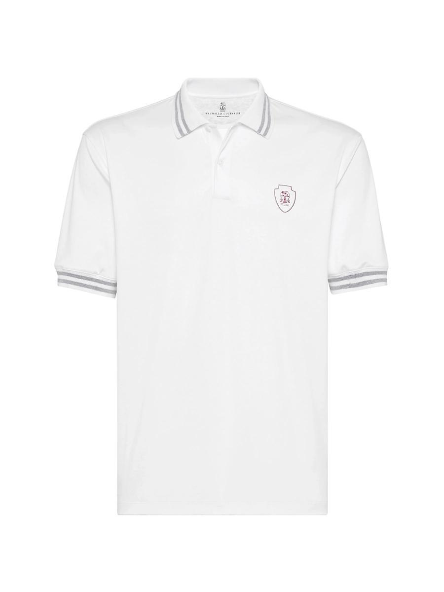 Mens Cotton Jersey Polo Shirt Product Image