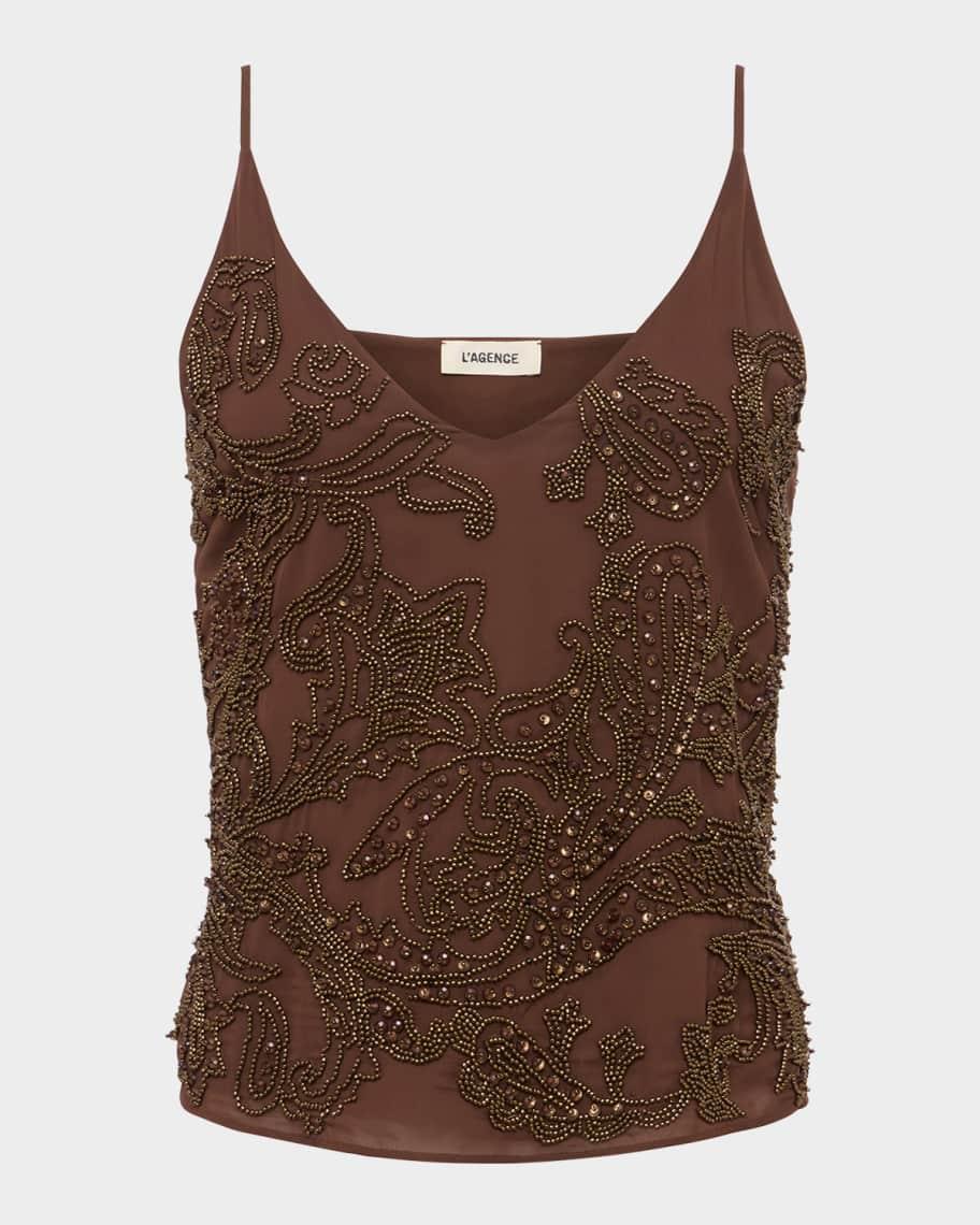 Kass Embellished V-Neck Cami Product Image