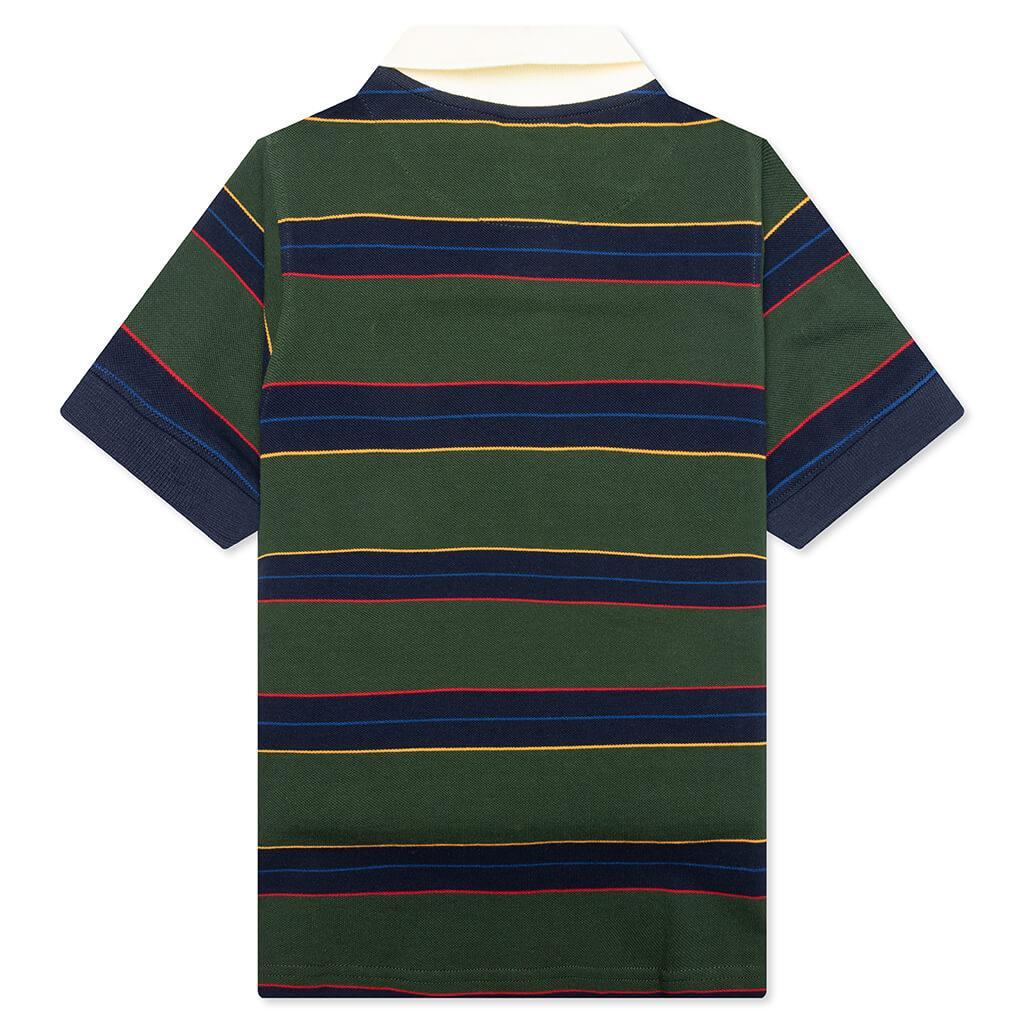 Kids Waterside S/S Polo - Jungle Green Kids Product Image
