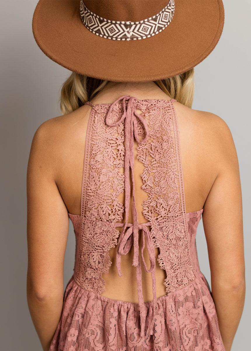 Marline Dress in Dusty Rose Female Product Image
