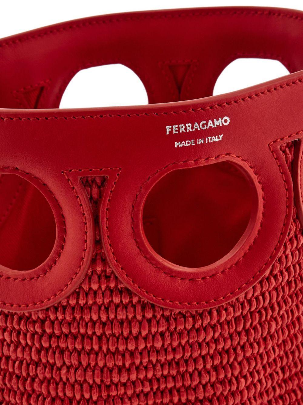 mini Gancini bucket bag Product Image