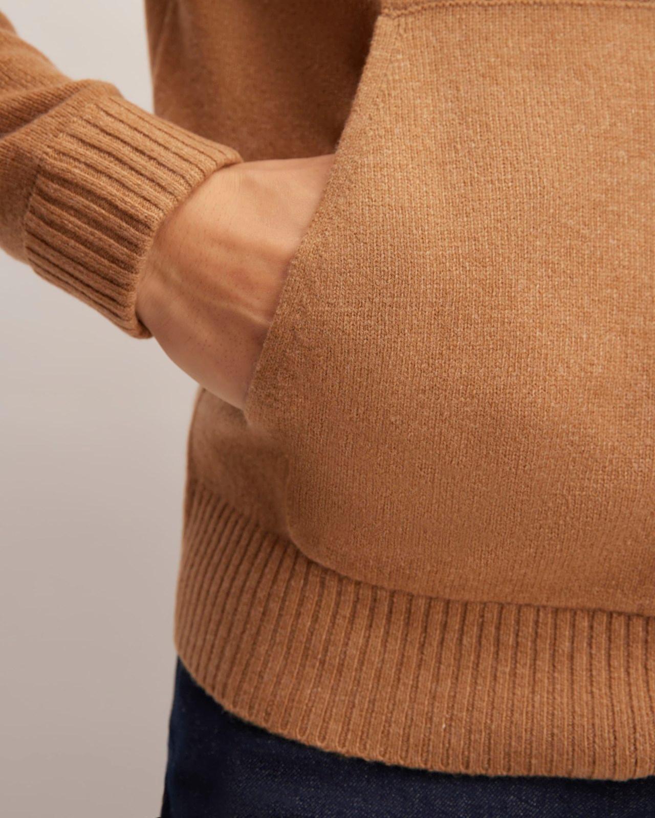 The Felted Merino Hoodie Product Image