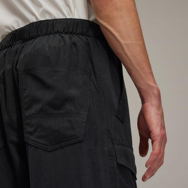 adidas Y-3 Washed Twill Pants Black L Mens Product Image