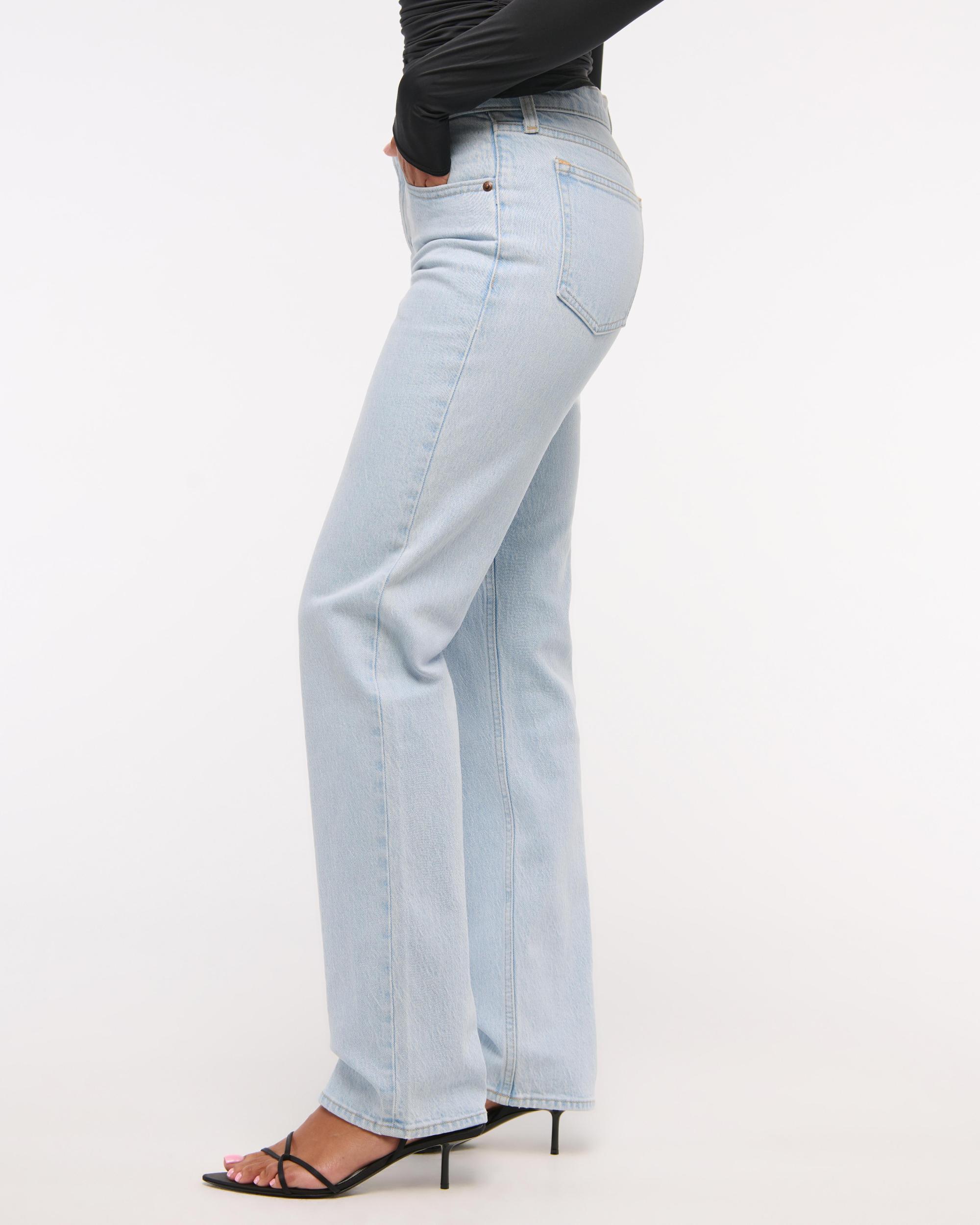 Mid Rise 90s Straight Jean Product Image