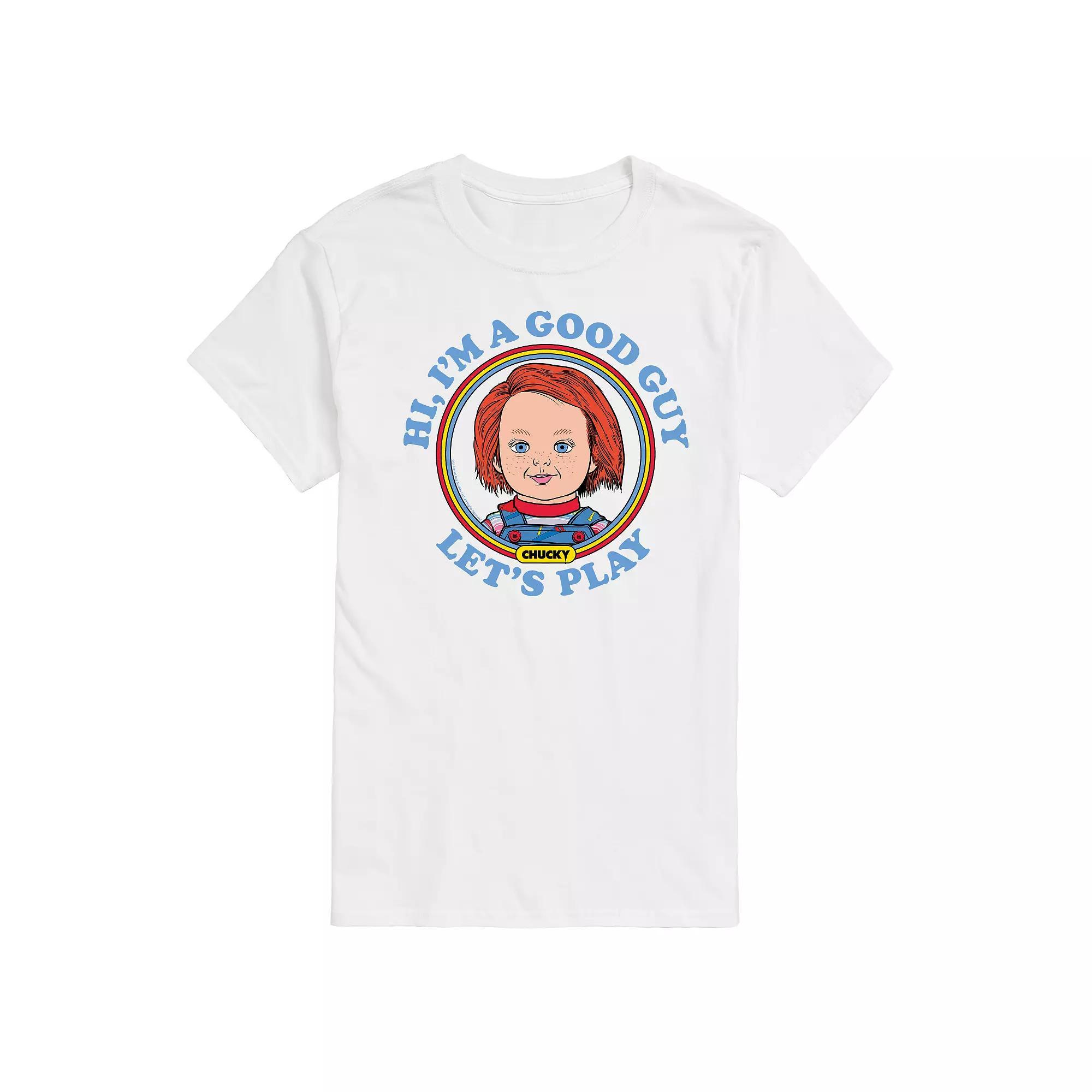 Mens Chucky Lets Play Graphic Tee Product Image