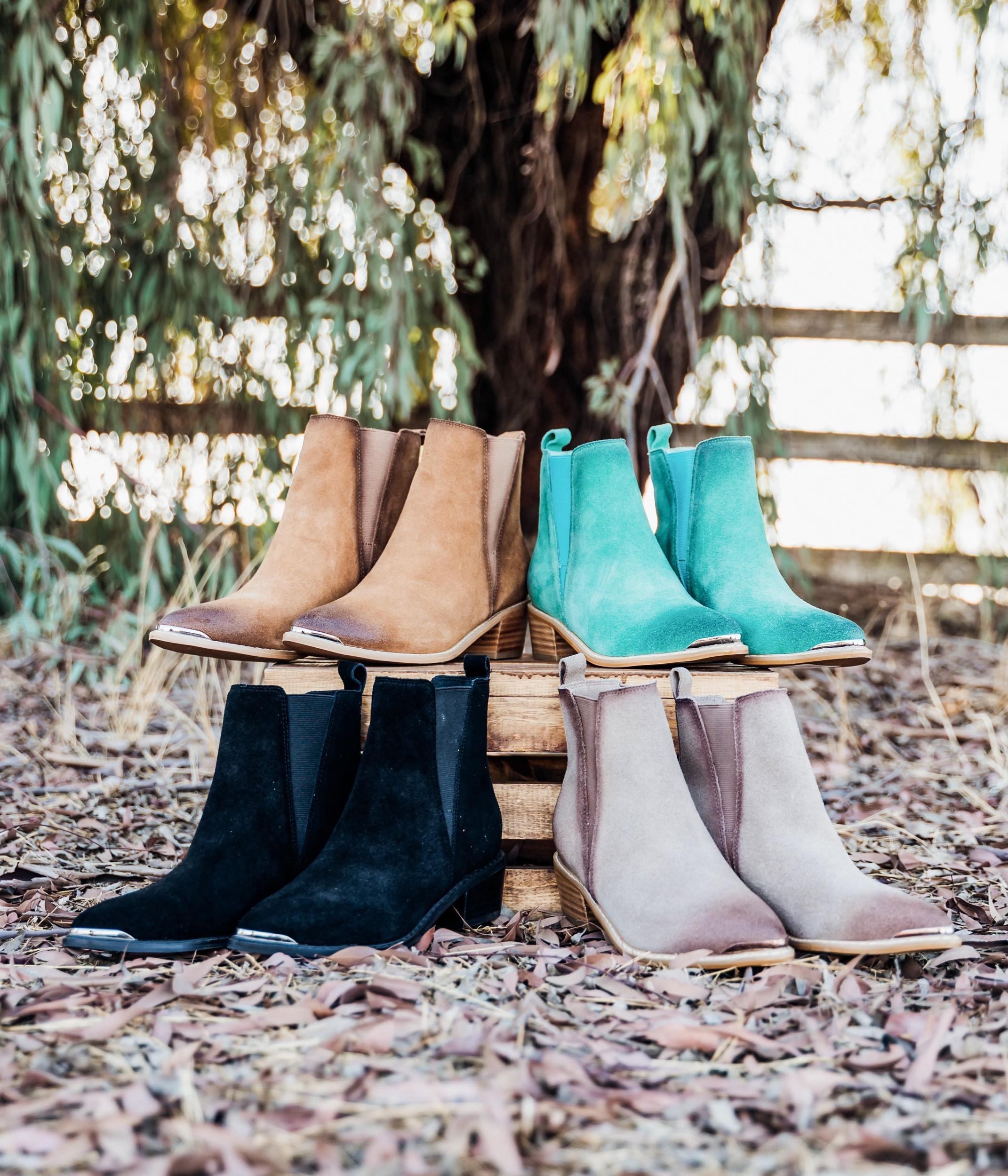 Wylie Suede Ankle Boot in Tan (Online Exclusive) Product Image