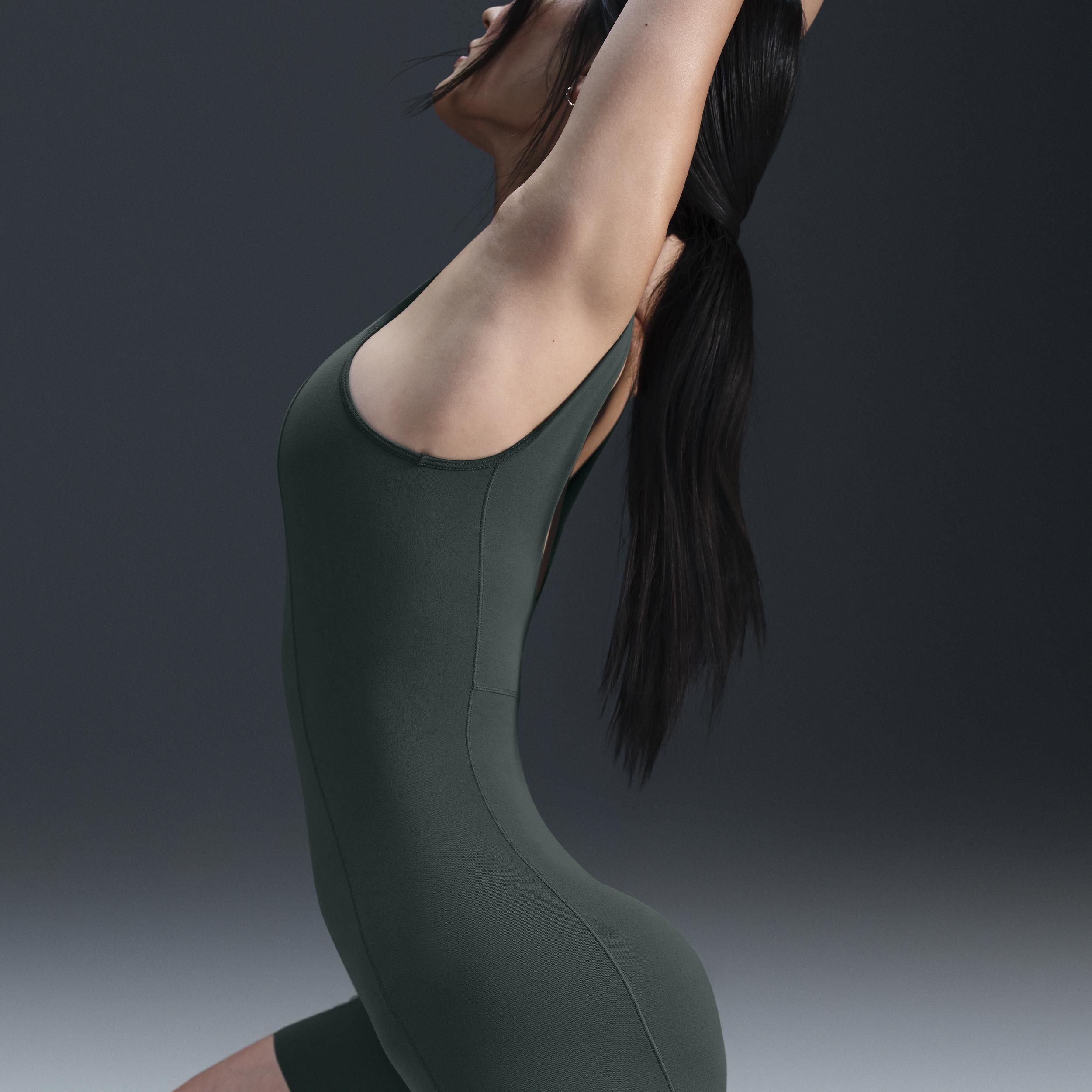 Nike Womens Zenvy Dri-FIT Short Bodysuit Product Image