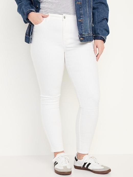 High-Waisted Wow Super-Skinny Jeans Product Image
