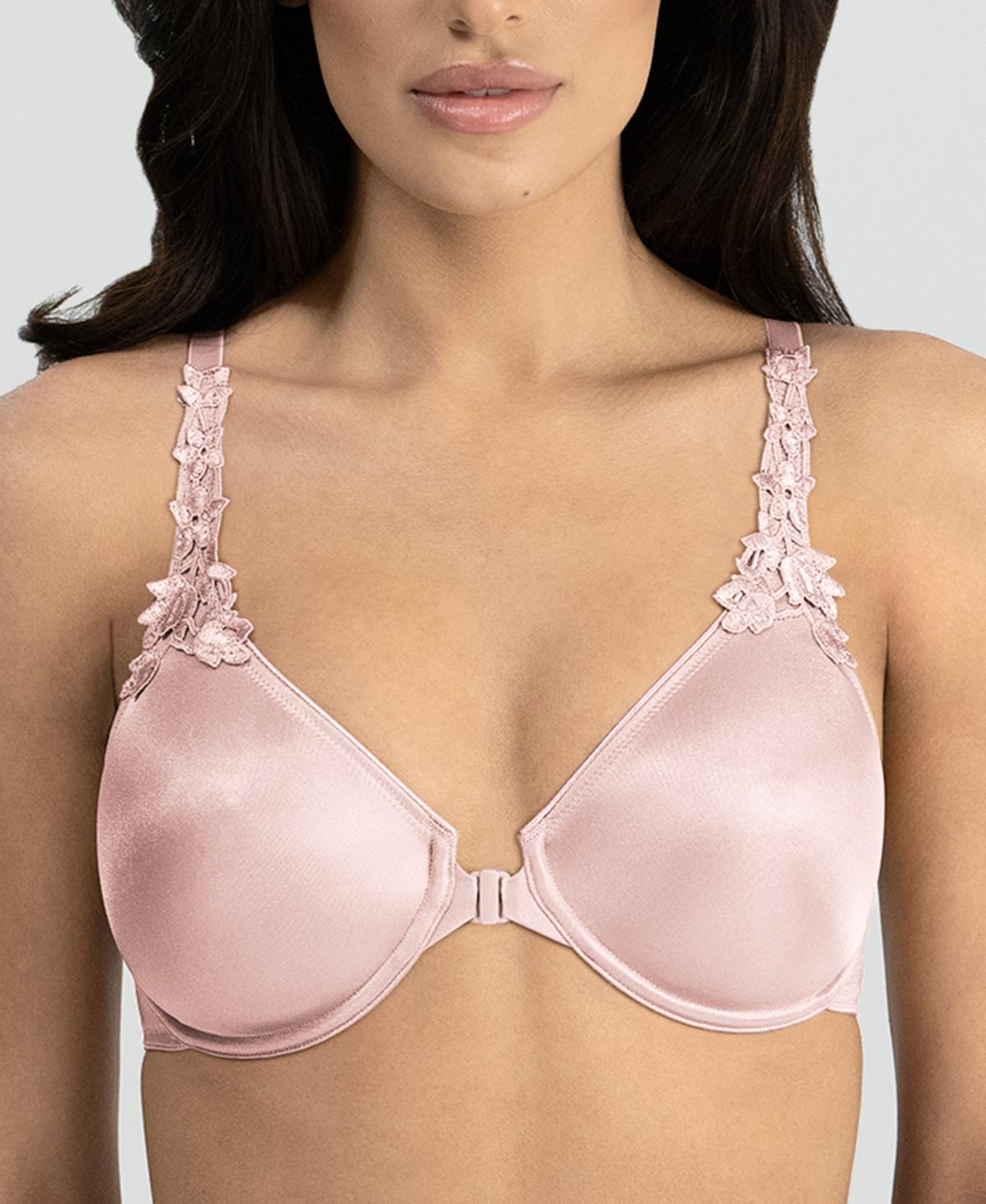 Dominique Meryl Front Close Minimizer T-Back Smoother Bra 7050, Womens Brown Product Image