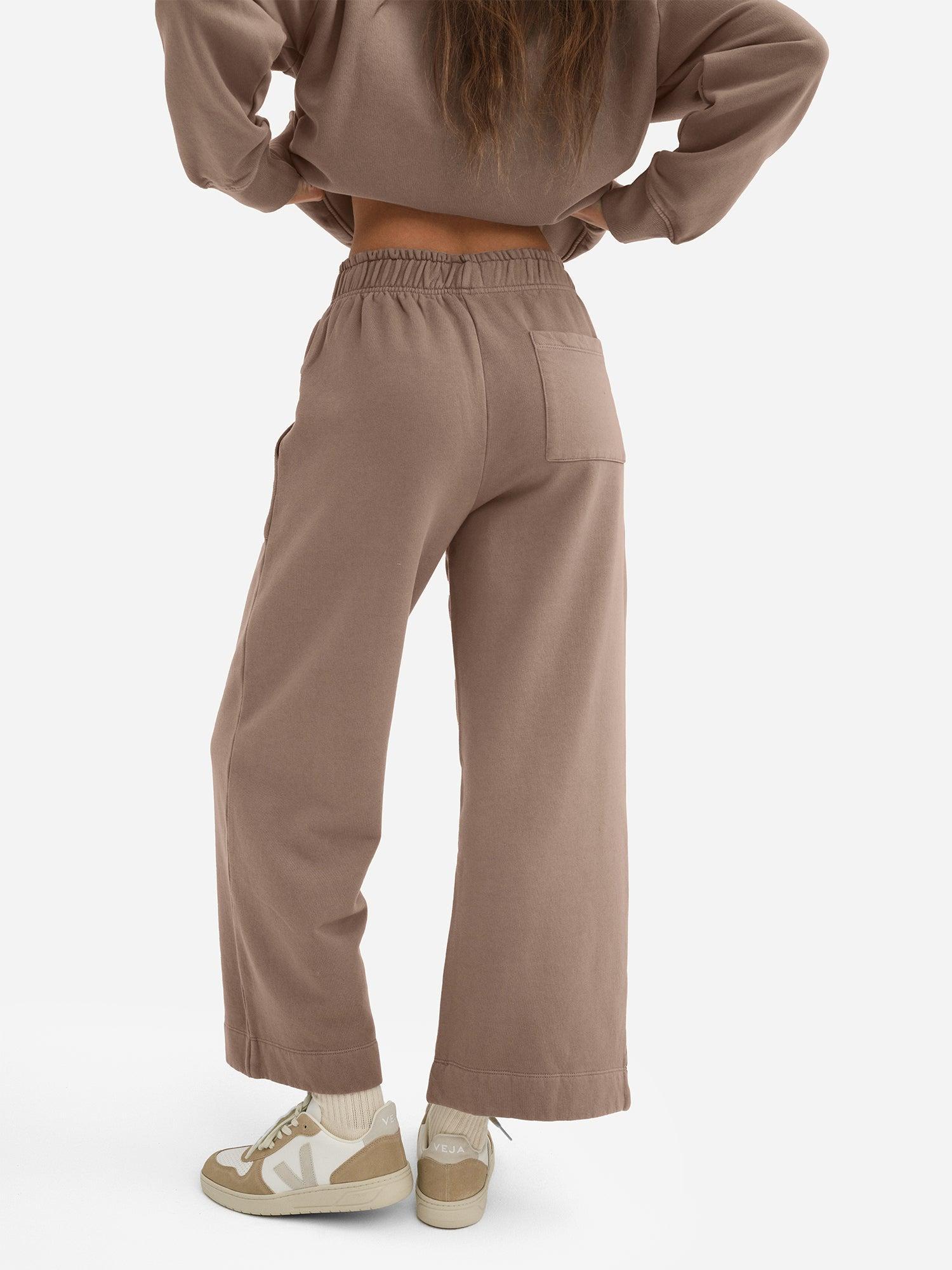 Organic Fleece Wide Leg Pant Female Product Image