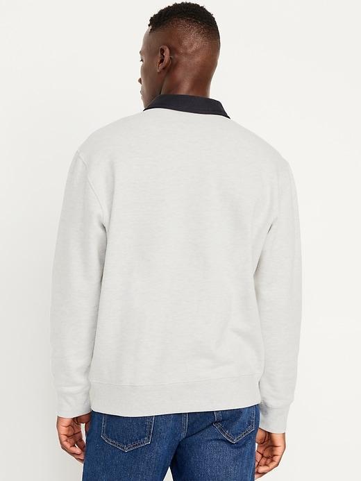Quarter-Zip Fleece Polo Product Image