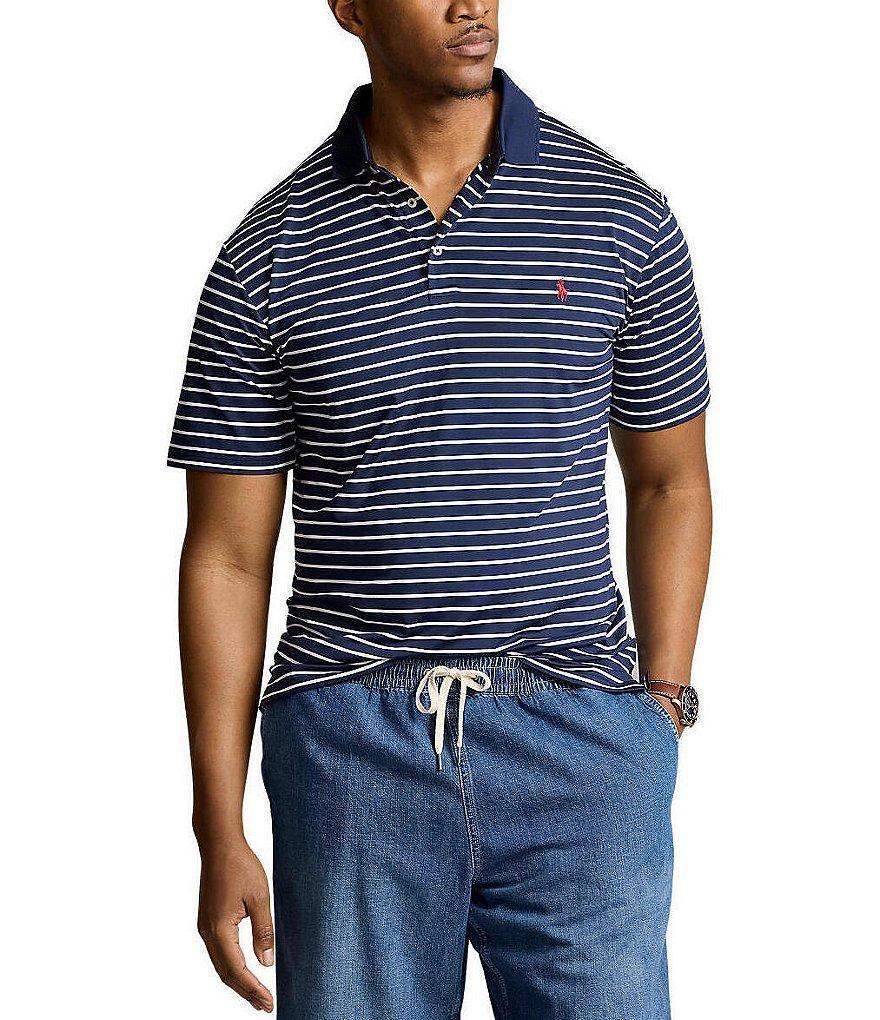 Polo Ralph Lauren Big & Tall Classic Fit Performance Stretch Short Sleeve Polo Shirt Product Image