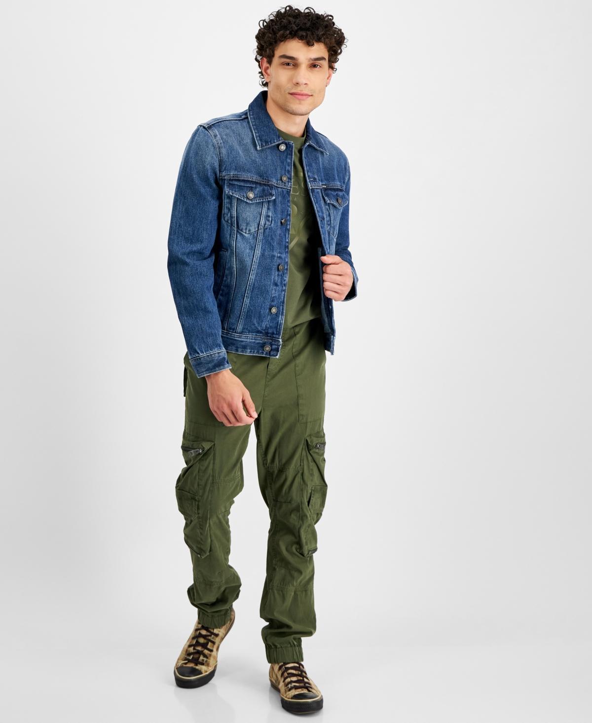 Guess Mens Eco Dillon Denim Jacket Product Image