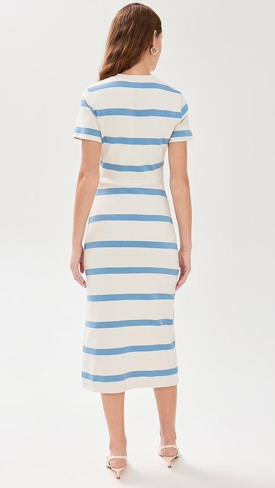Tanya Taylor Short Sleeve Striped Cody Dress | Shopbop Product Image
