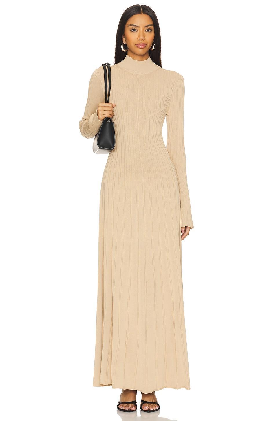 Kourtney Plisse Dress Ivy Oak Product Image