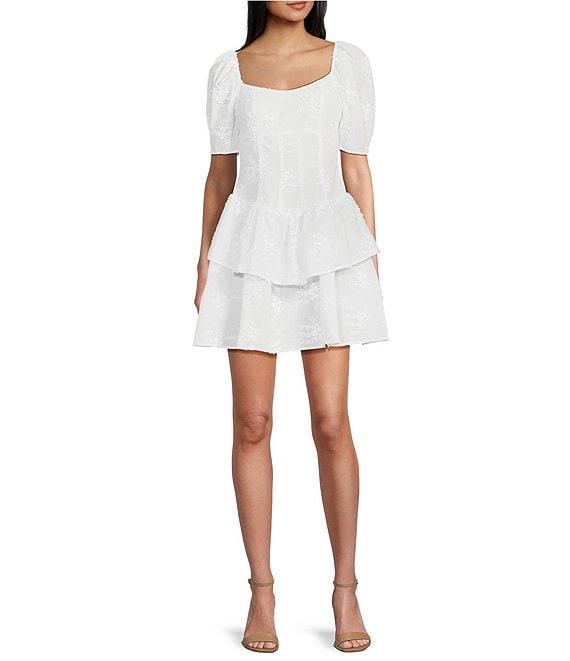 GB Eyelet Mini Dress Product Image