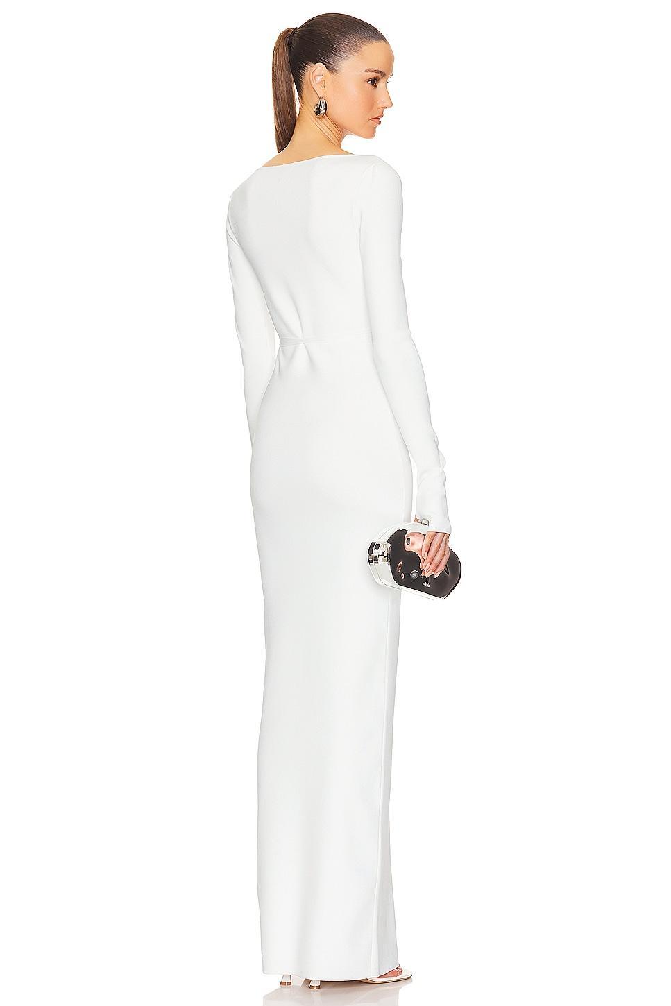 Niall Deep V Neck Dress Helsa Product Image