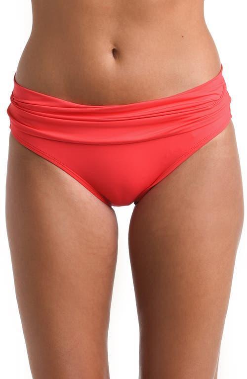 La Blanca Island Goddess Shirred Banded Hipster Swim Bottom Product Image