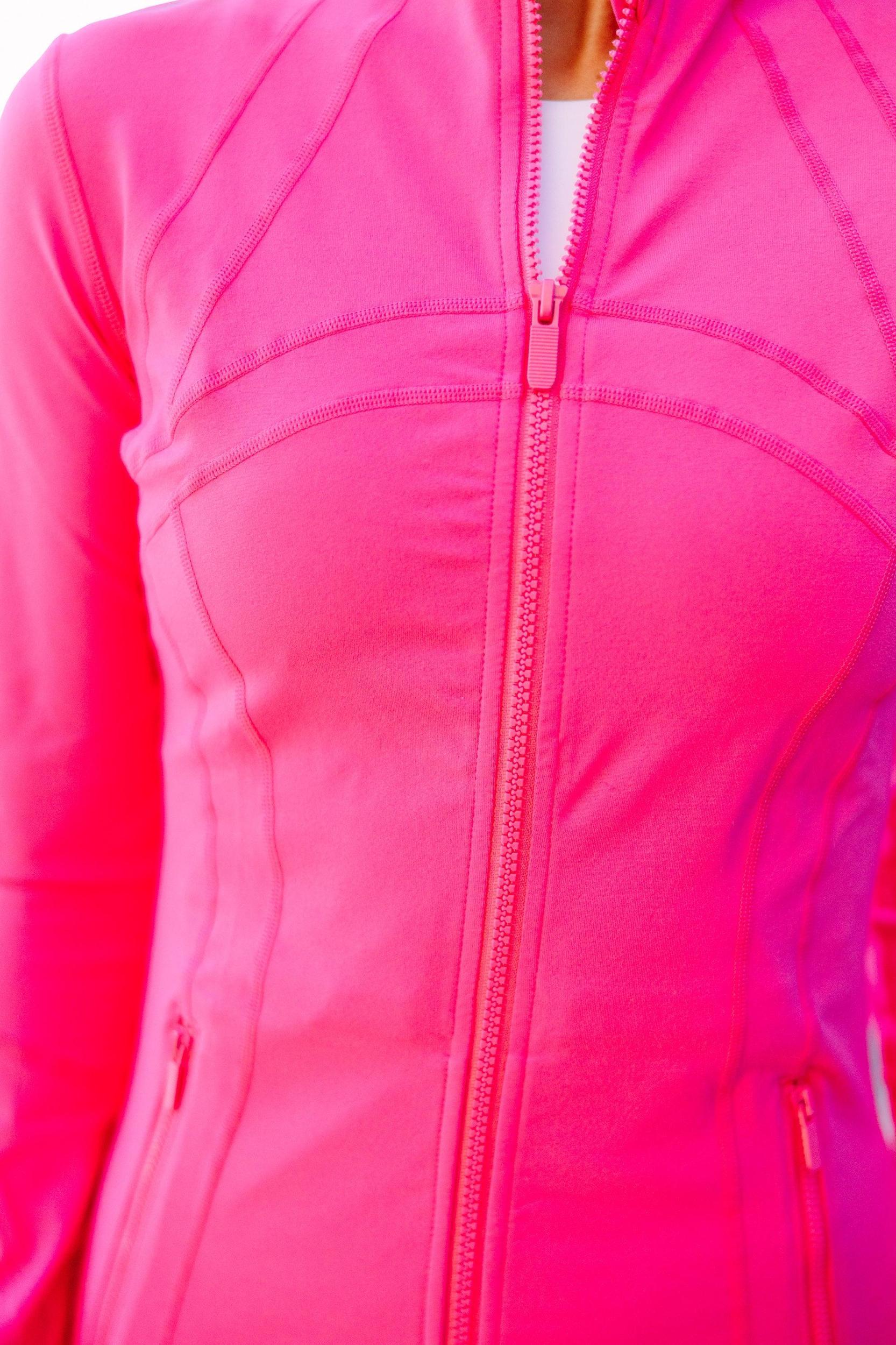 On Your Terms Fuchsia Pink Jacket Female Product Image