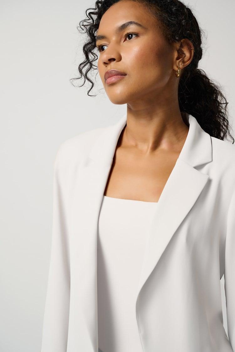Classic Long Blazer-Vanilla Product Image
