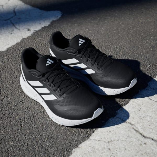 adidas Runfalcon 5 Running Shoes Cloud White 8 Mens Product Image