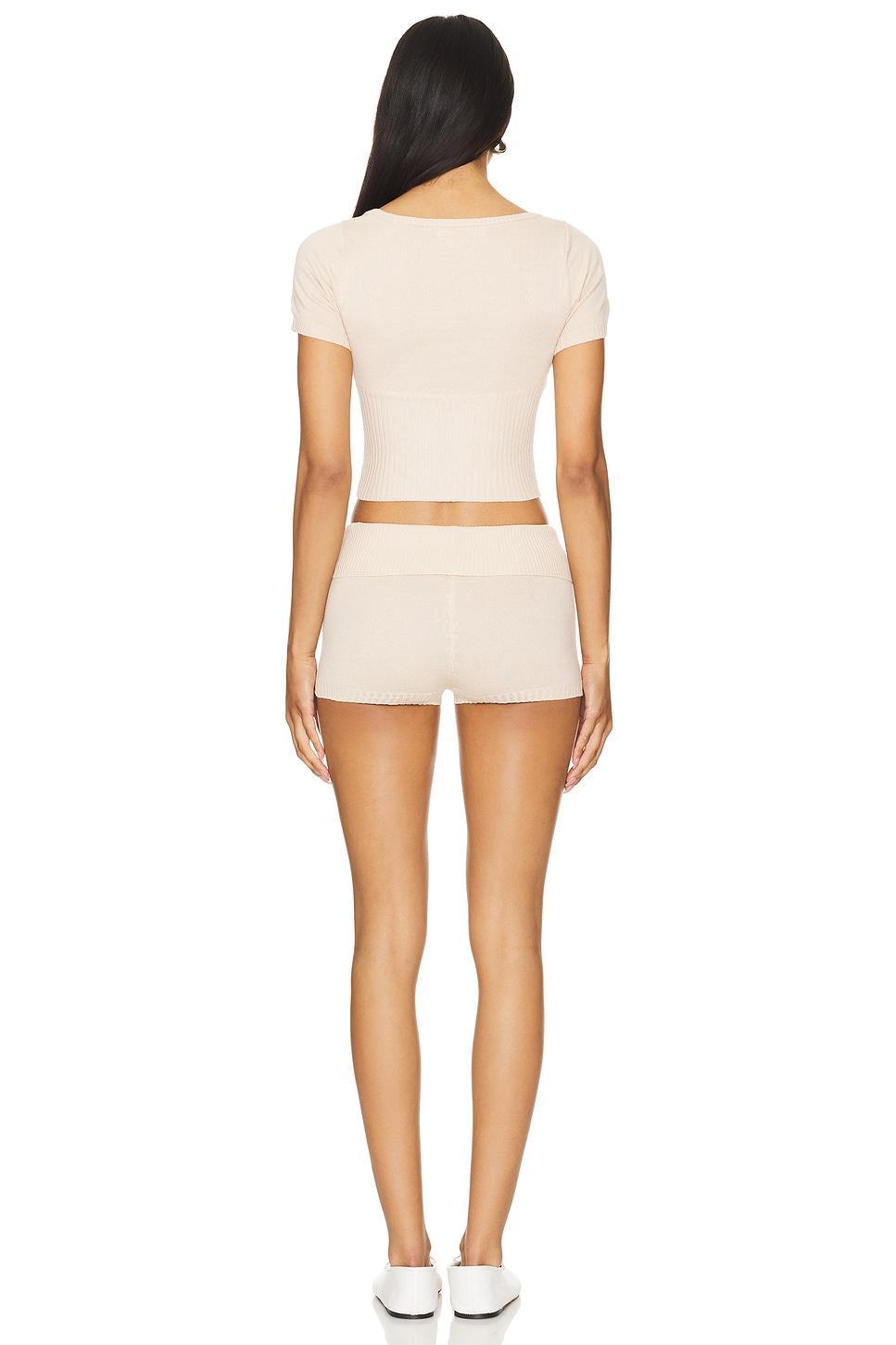 Ruthie Knit Short Set MORE TO COME Product Image