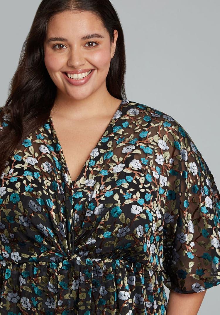 Dramatic Depths Velvet Dress Product Image