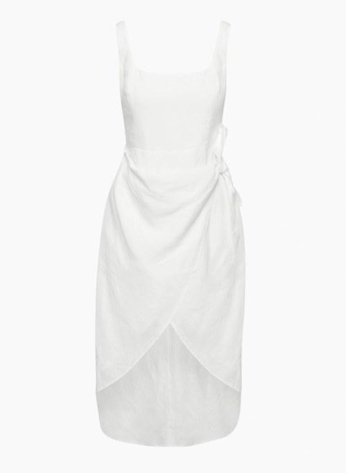 new saturn linen midi dress Product Image