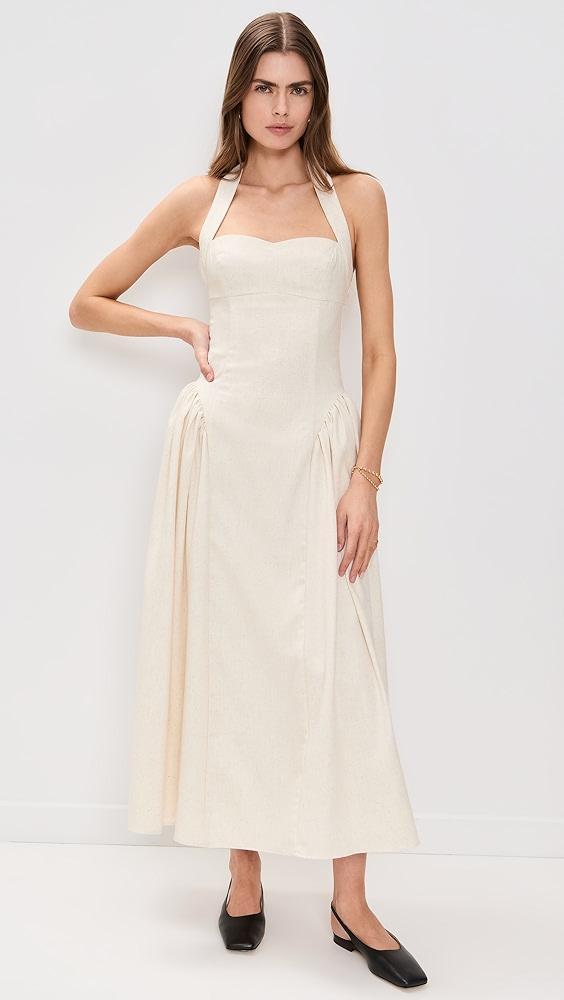 Line & Dot Greta Halter Maxi Dress | Shopbop Product Image
