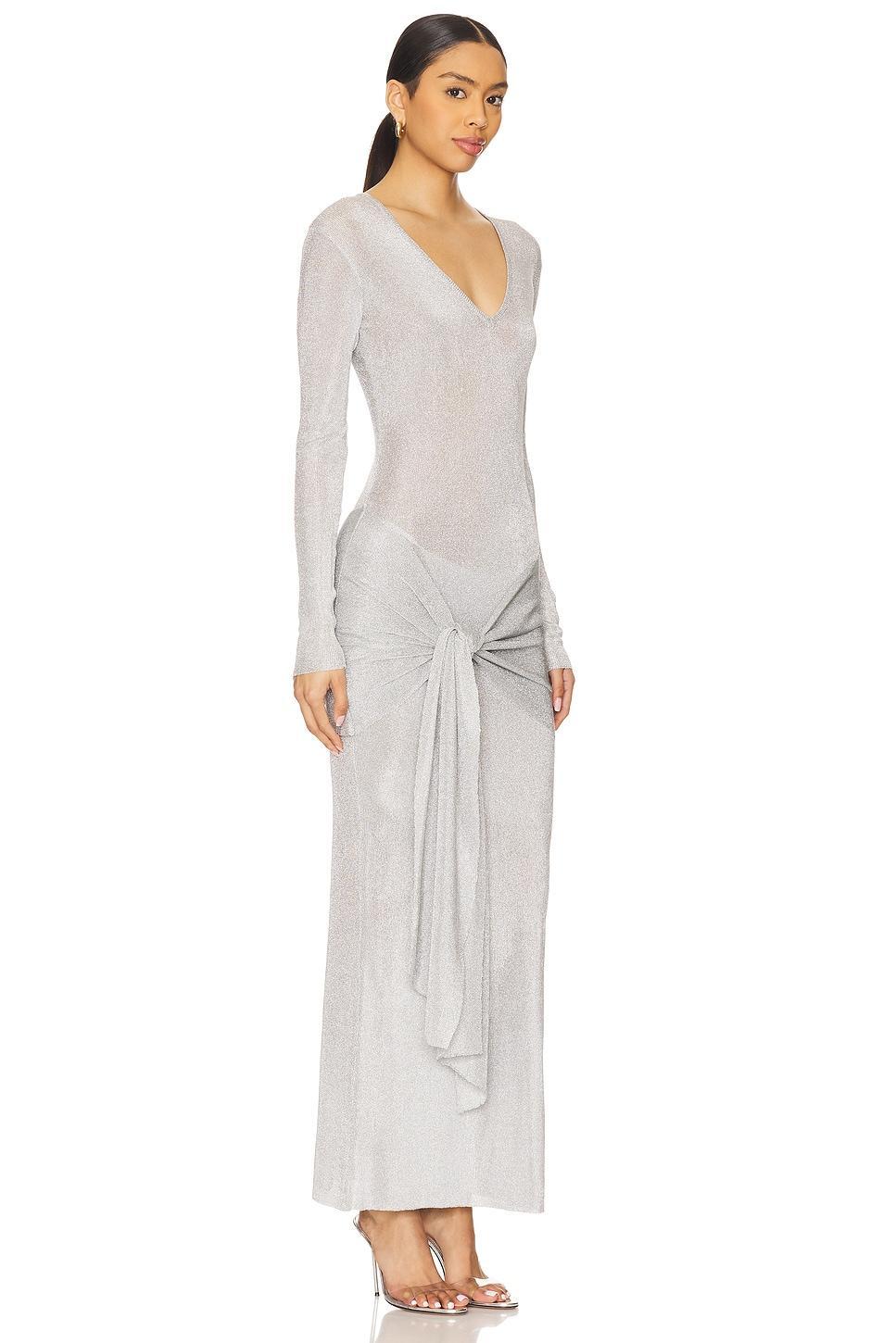 Ashera Metallic Knit Dress SER.O.YA Product Image