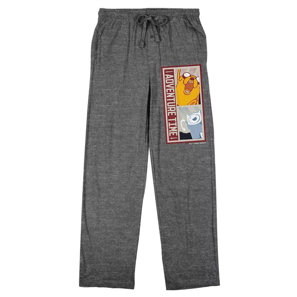 Men's Adventure Time Finn Pajama Pants, Size: XL, Gray Product Image