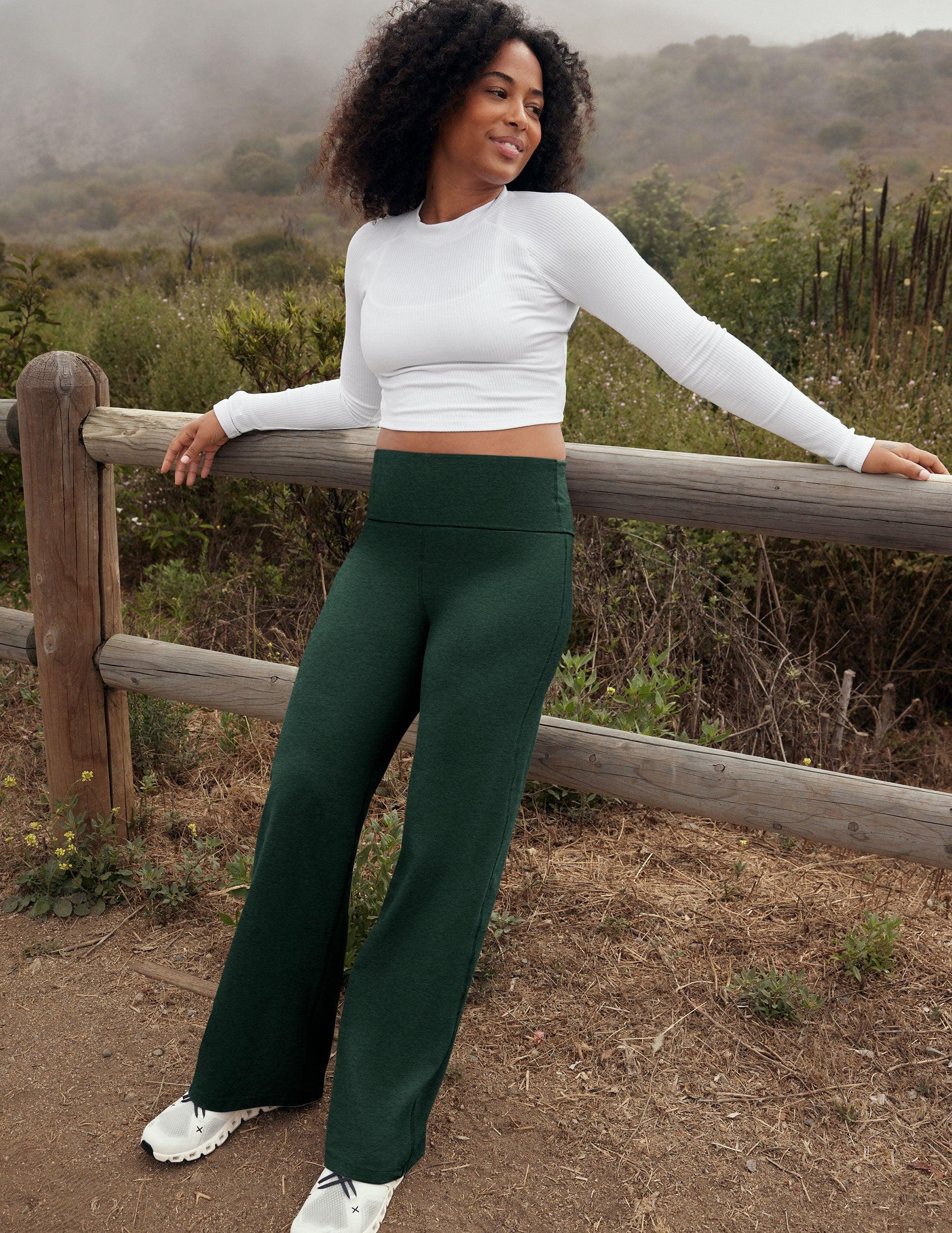 Spacedye Foldover Wide Leg Pant Product Image