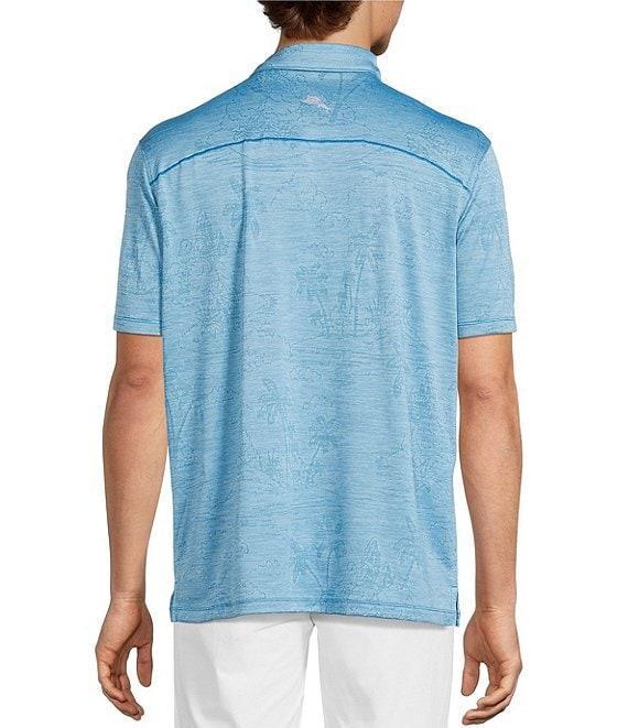 Tommy Bahama IslandZone Palm Coast Isles Short-Sleeve Polo Shirt Product Image