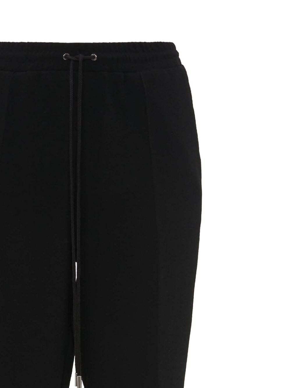 JW ANDERSON Slim-cut Flared Track Pants In Black Product Image