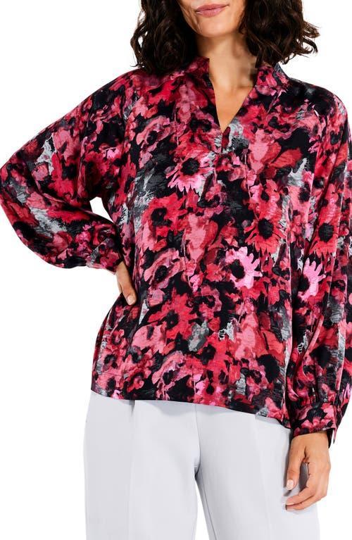 Womens Glowing Garden Floral Top Product Image