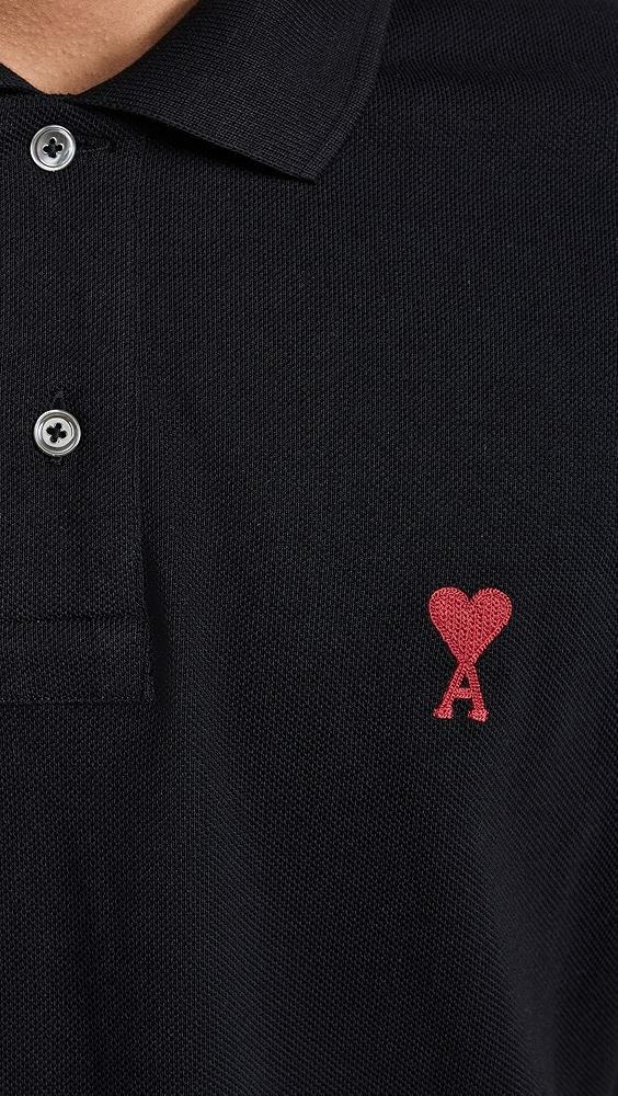 AMI AMI De Coeur Polo Shirt | Shopbop Product Image