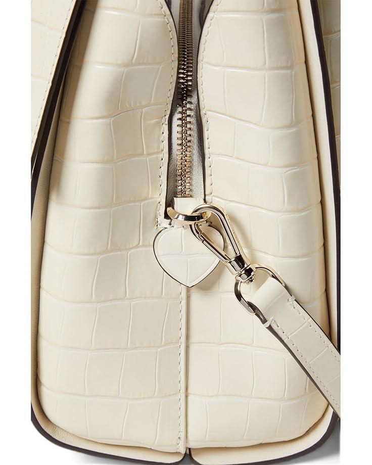 Deco Pebbled Leather Medium Crossbody Tote Product Image