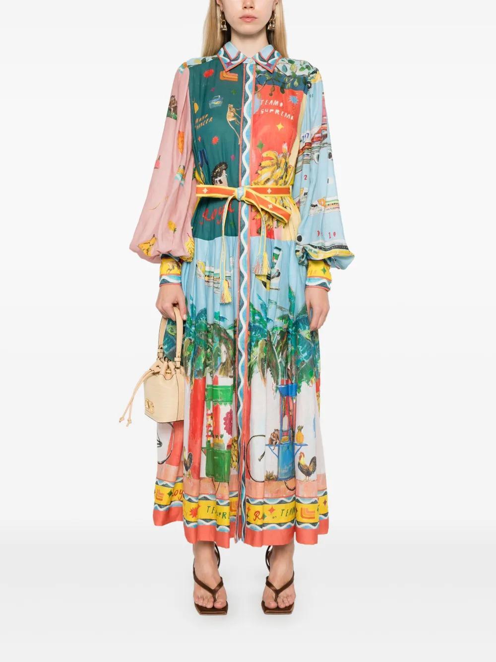 x Adam Lester All Aboard maxi dress Product Image