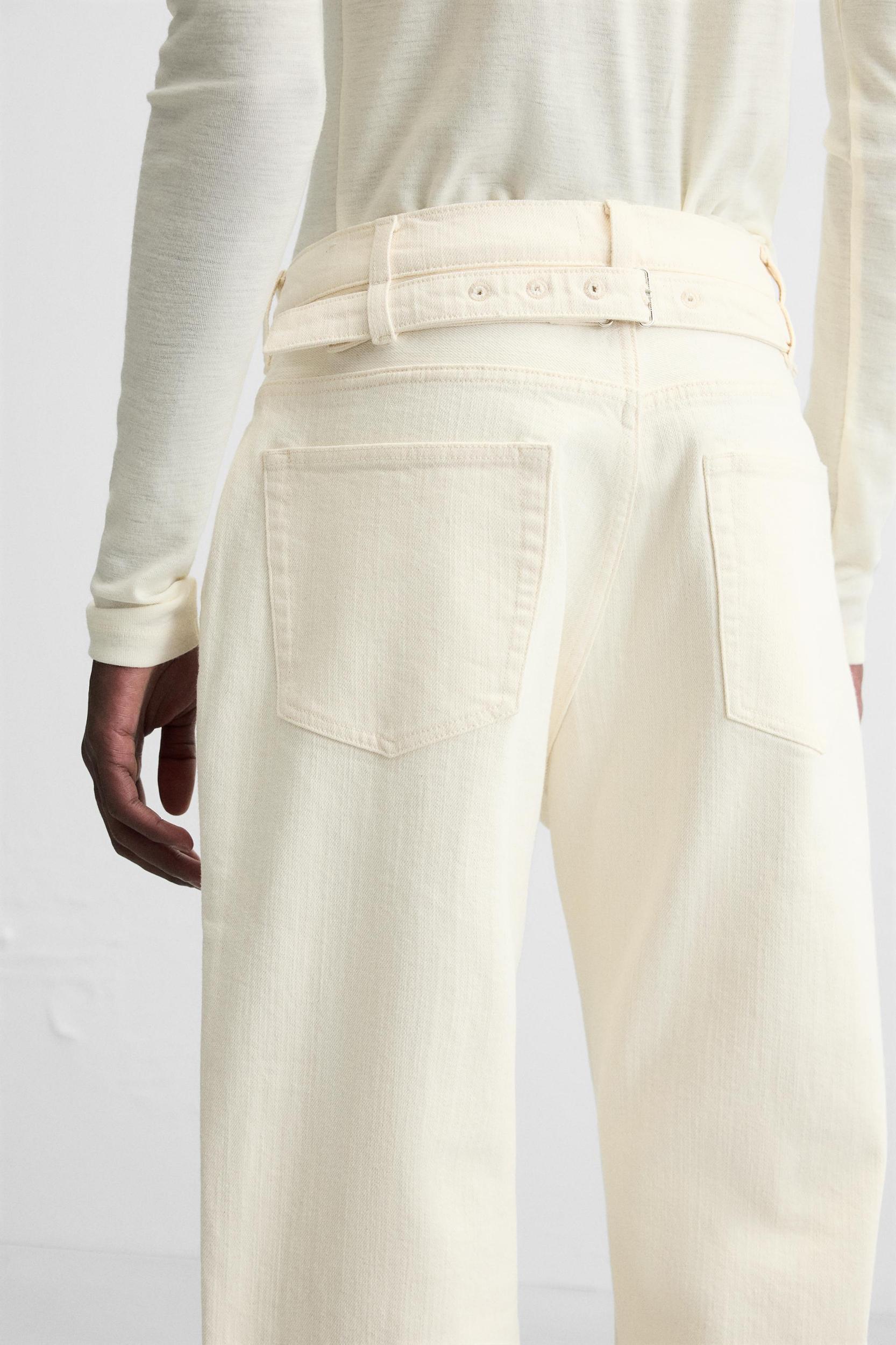 ADJUSTABLE RELAXED FIT JEANS Product Image