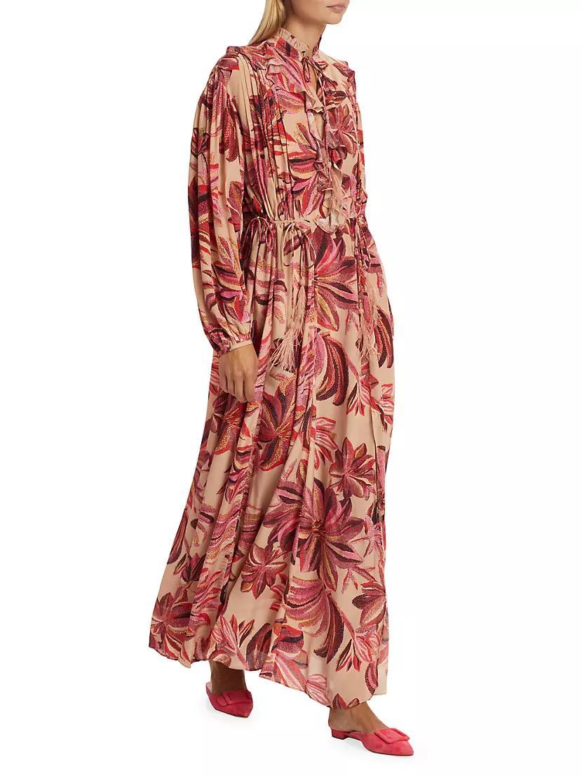 Floral Tapestry Maxi Dress Product Image
