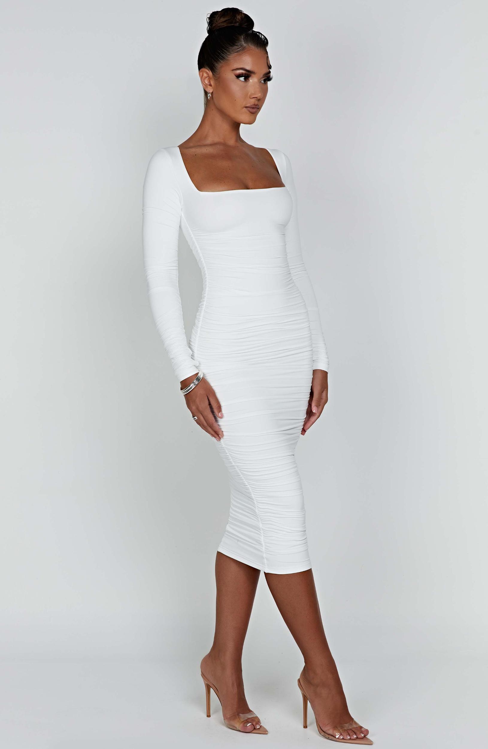 Wren Maxi Dress - White Product Image