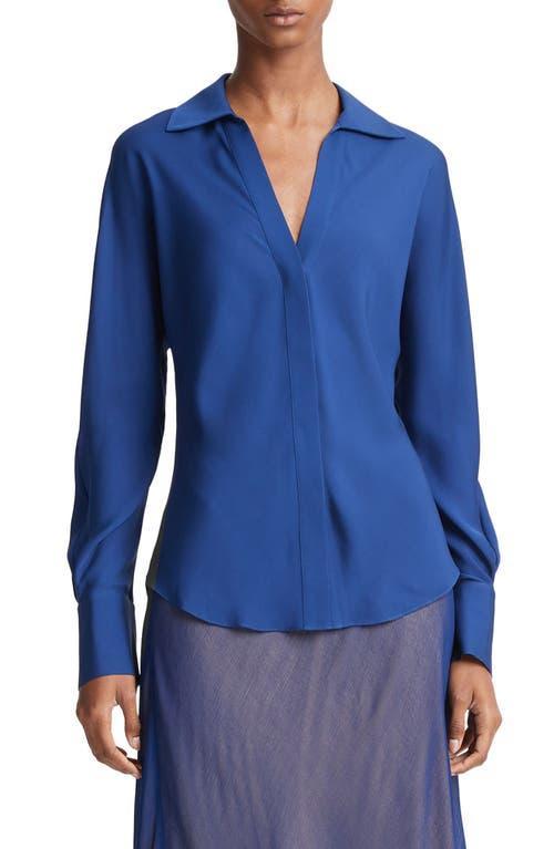 Womens Silk Slim-Fit Shirt Product Image