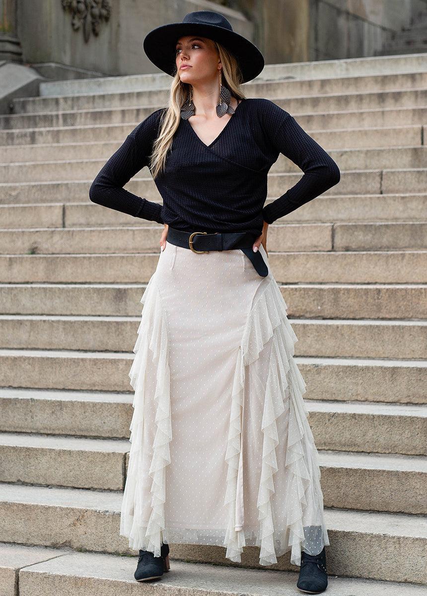 Rhylee Top in Black Female Product Image
