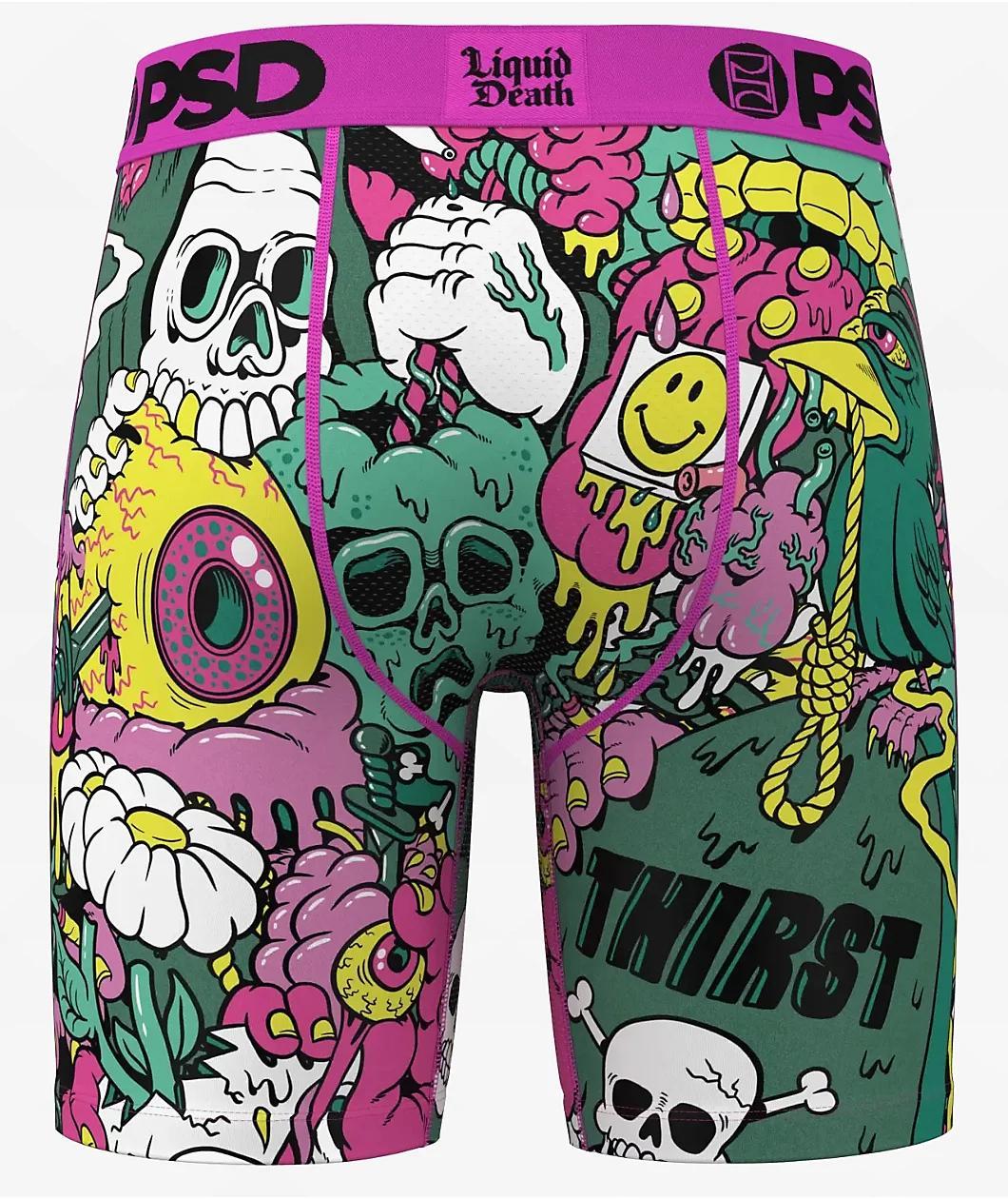 PSD x Liquid Death Death Drip Boxer Briefs Product Image