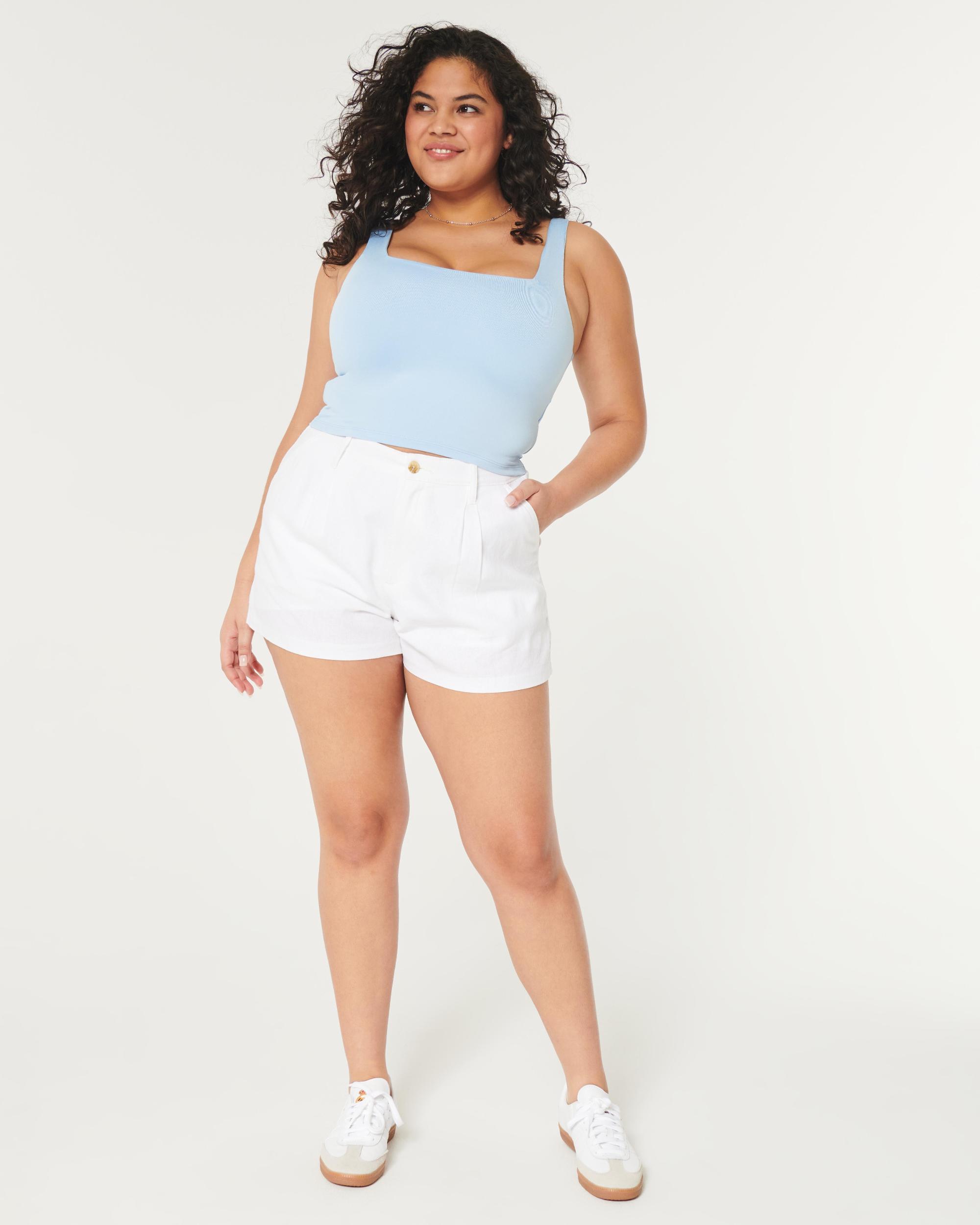 Seamless Fabric Square-Neck Tank Product Image