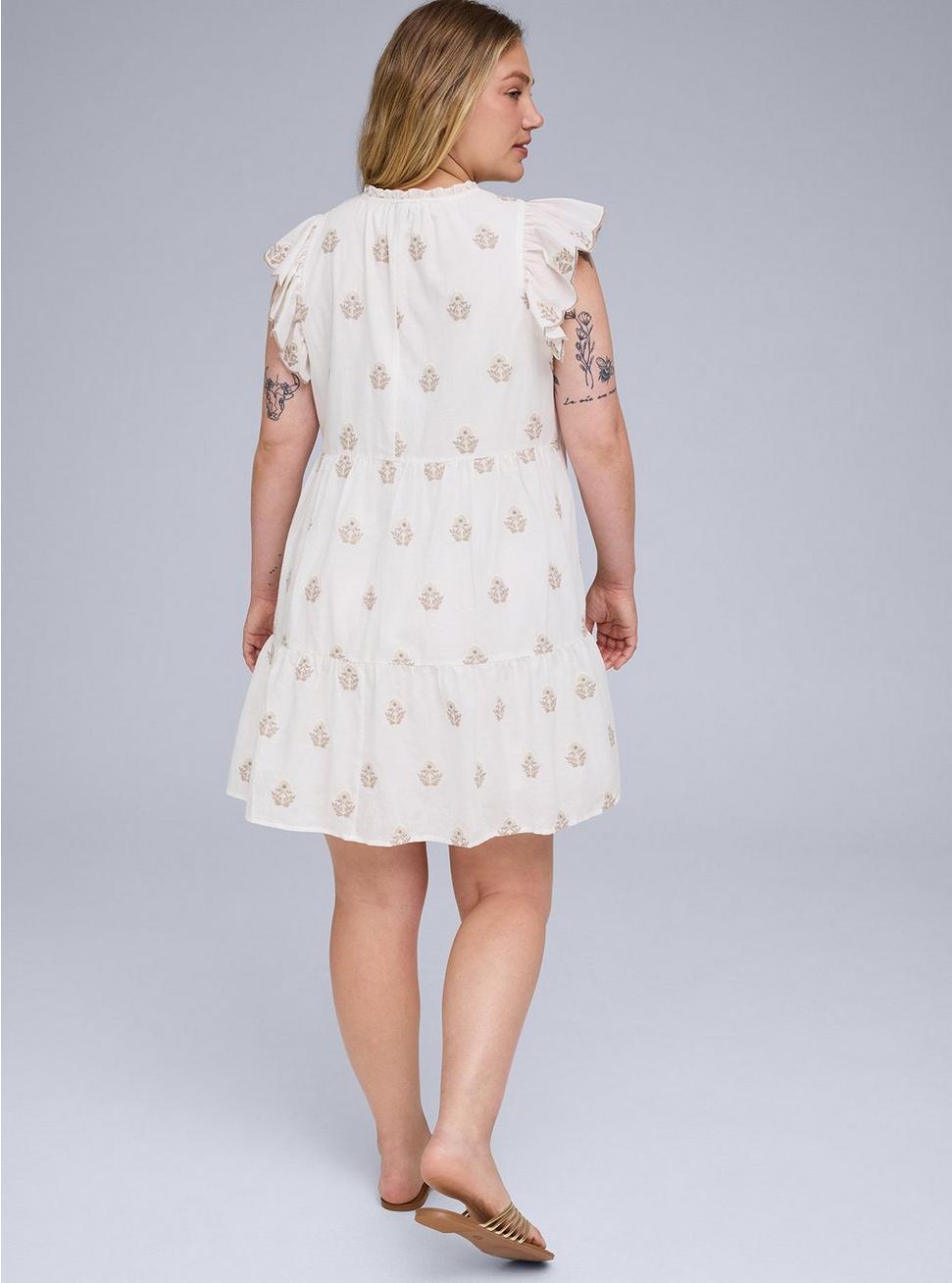 Belle Isle Tiered Mini Dress Product Image