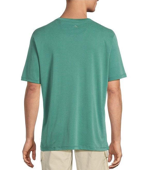 Tommy Bahama Bay Stripe V-Neck Short Sleeve T-Shirt Product Image
