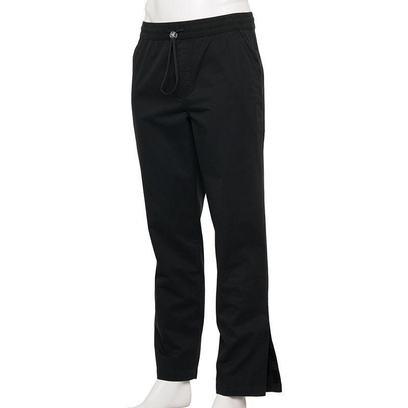 Men's Sonoma Goods For Life® Adaptive Pull-On Pants, Size: Small, Black Luxe Product Image