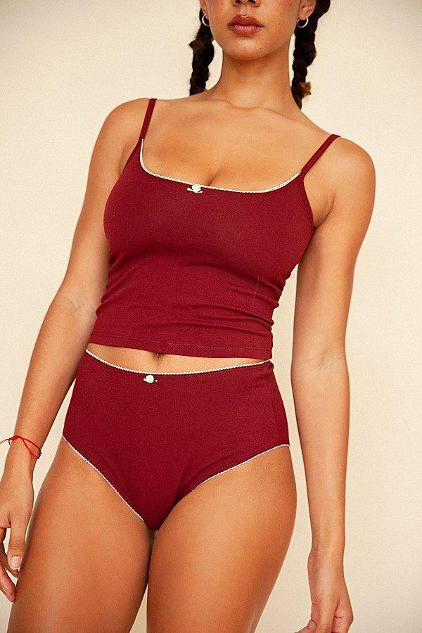 RAT BOI Scoop Back Lace Trim Cami Womens at Urban Outfitters Product Image